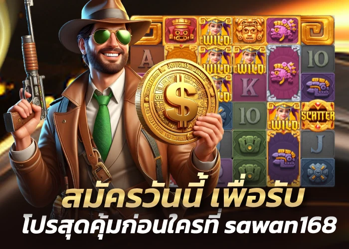 สมัครวันนี้ เพื่อรับโปรสุดคุ้มก่อนใครที่ sawan168